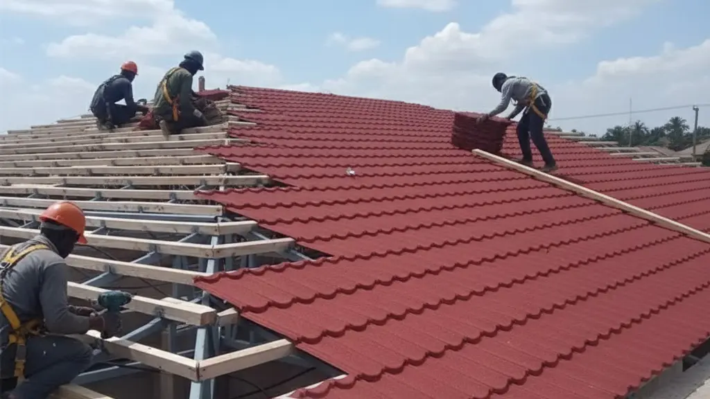 Bond Coated Roofing